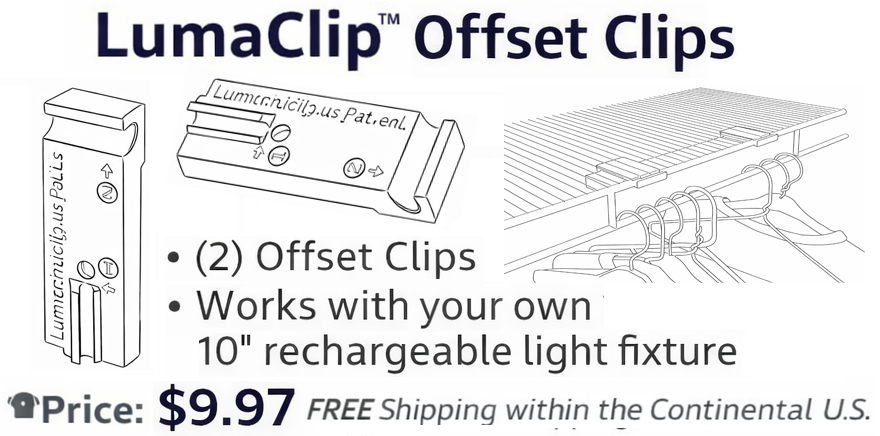 LumaClip Offset Clip Kit